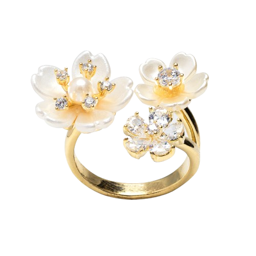 Signature Love Garden Adjustable Ring