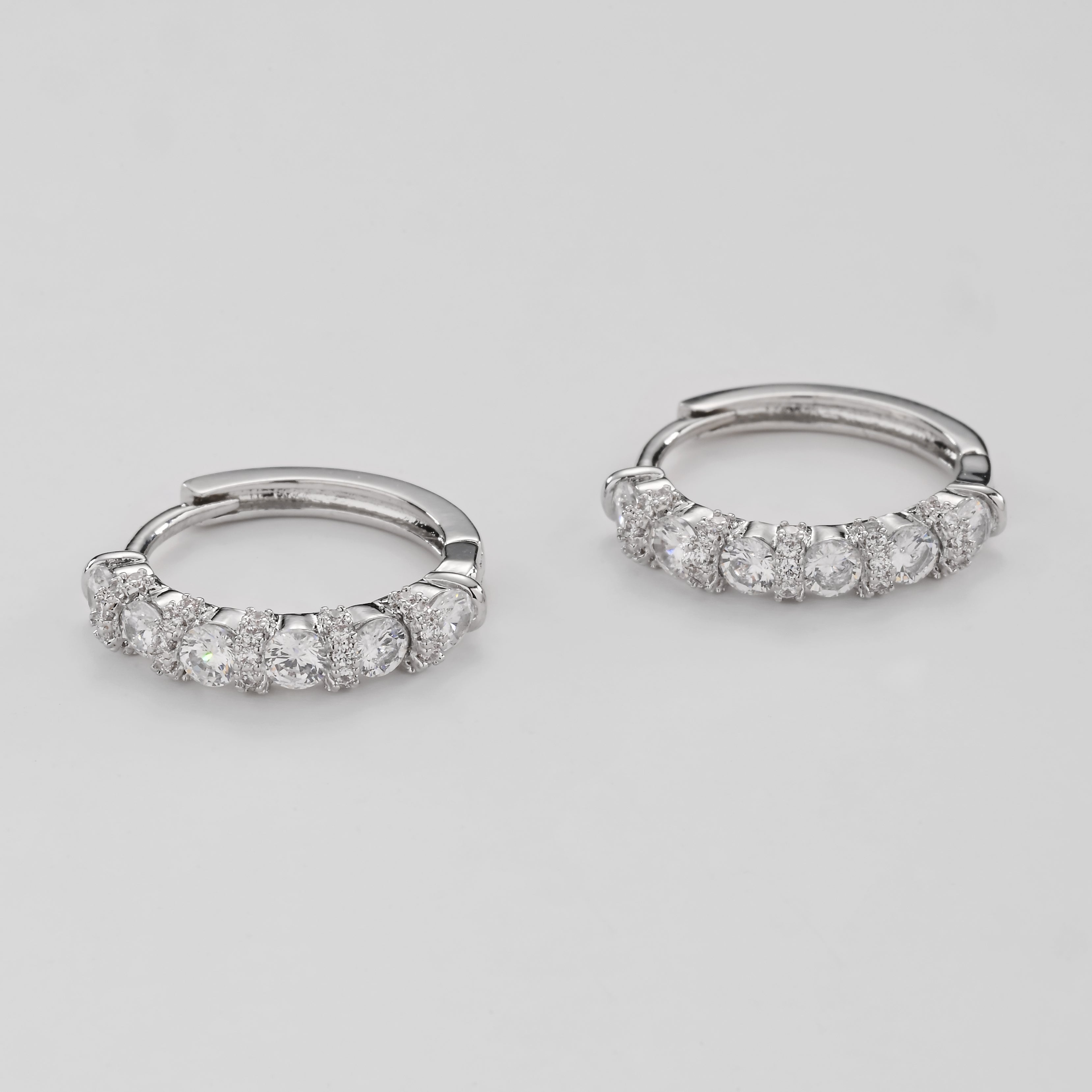 Aros de cristal Moonbeam