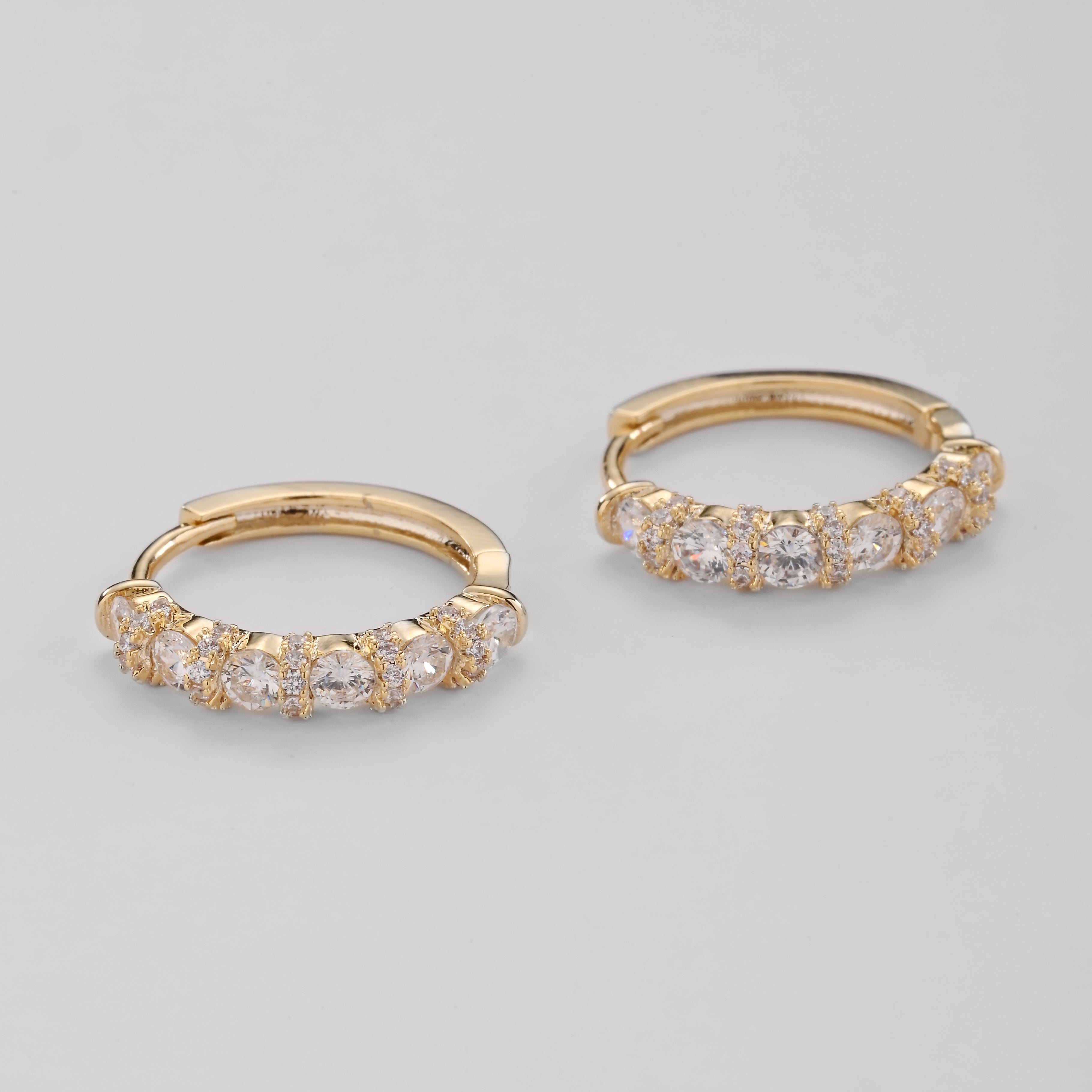 Aros de cristal Moonbeam