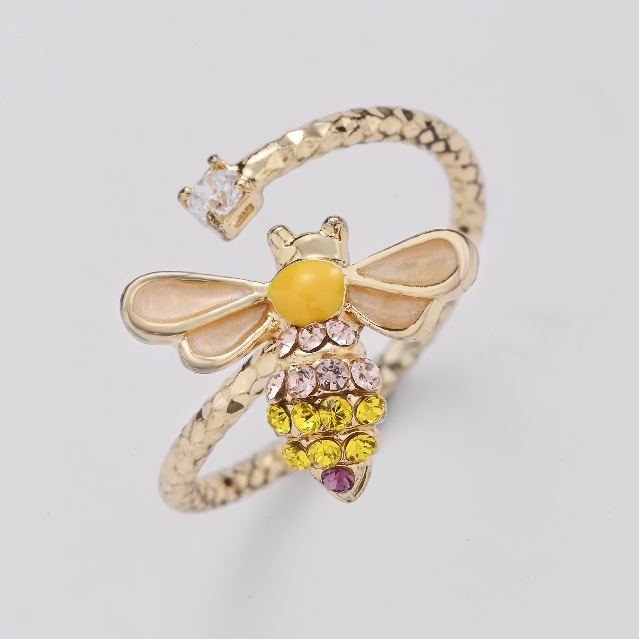Honeybee Treasure Ring
