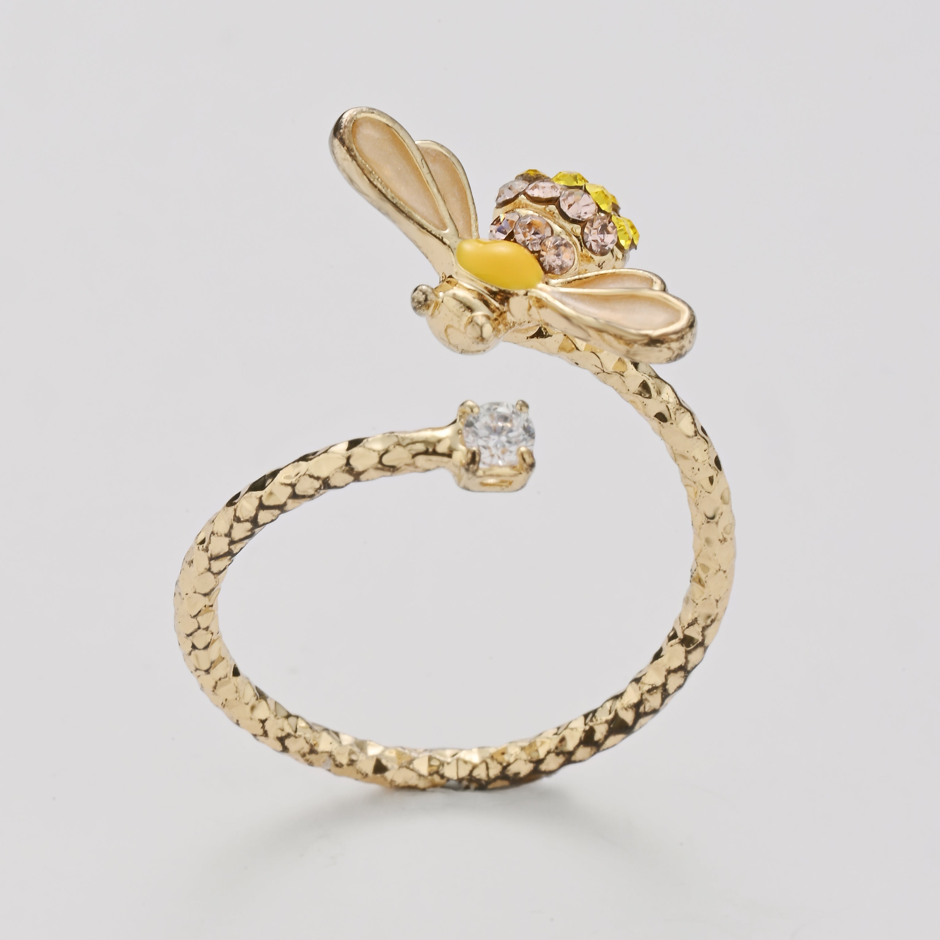 Honeybee Treasure Ring