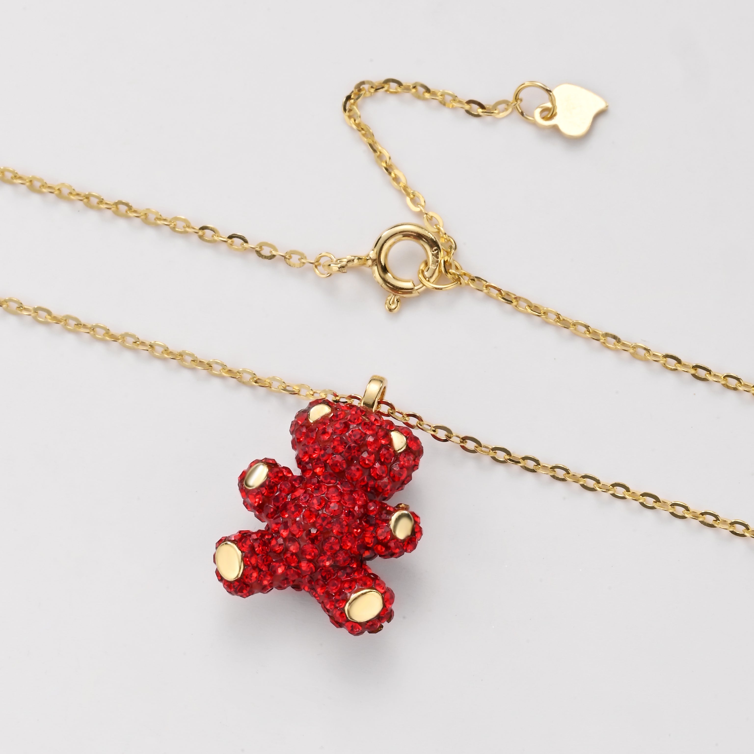 Collar de oso del tesoro centelleante