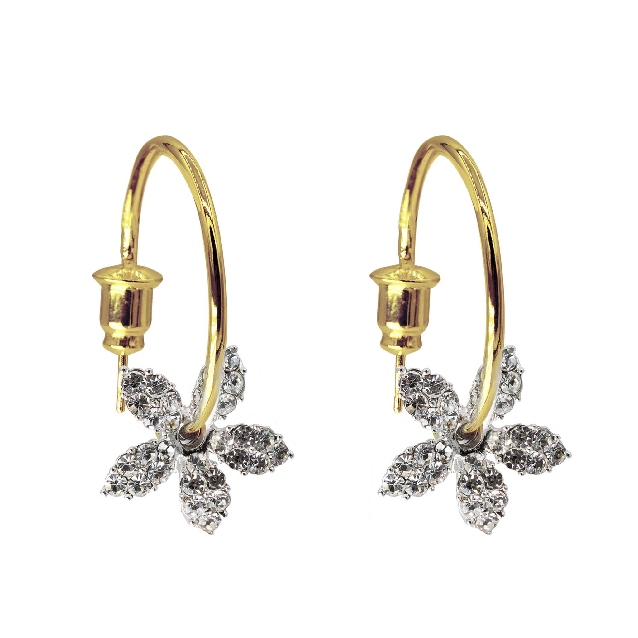 Pendientes ajustables Glamour Lily 6 en 1