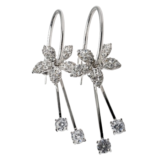 Pendientes ajustables Glamour Lily 6 en 1