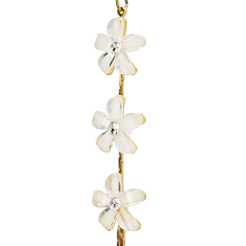 Pure Dream Flower Drop Earrings