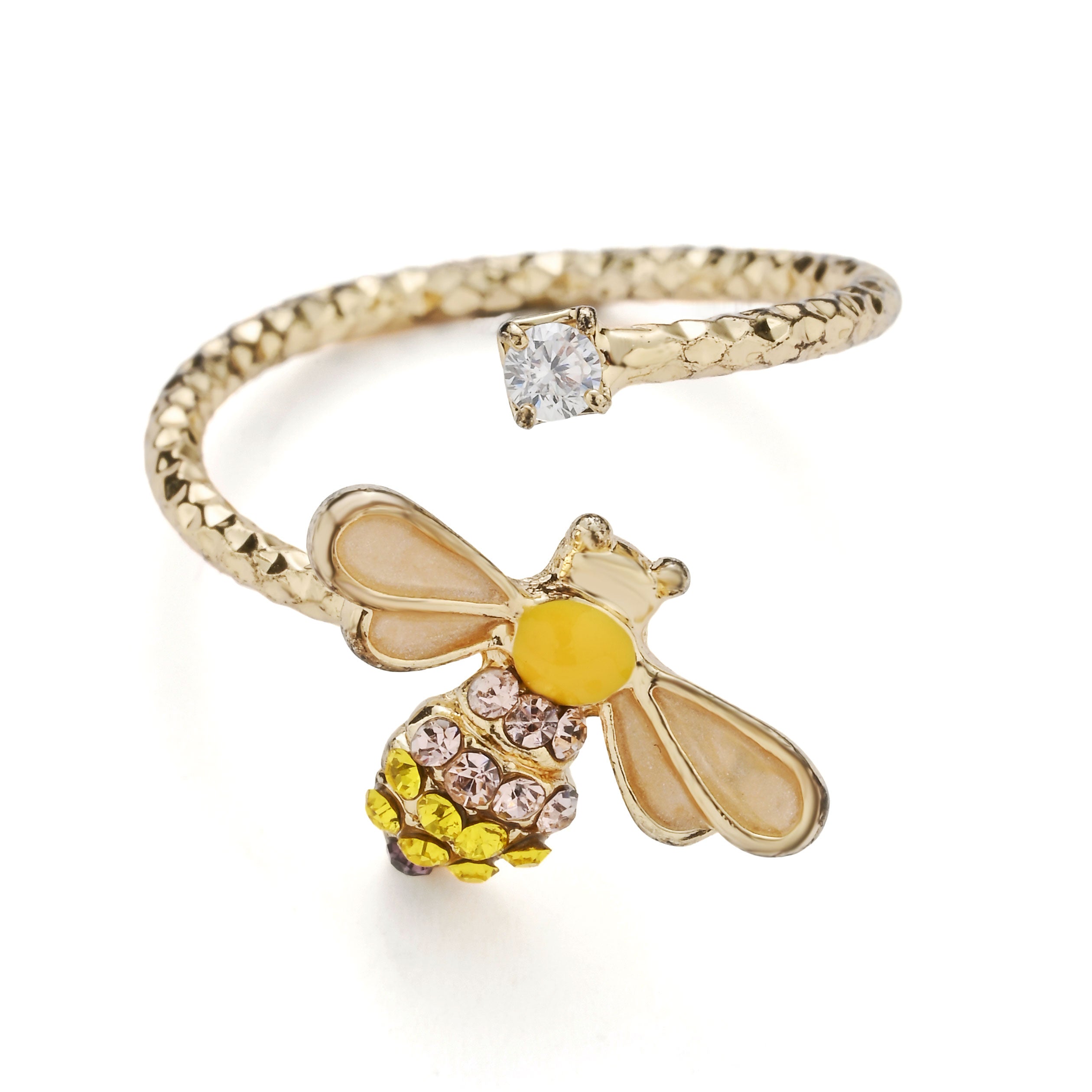 Honeybee Treasure Ring