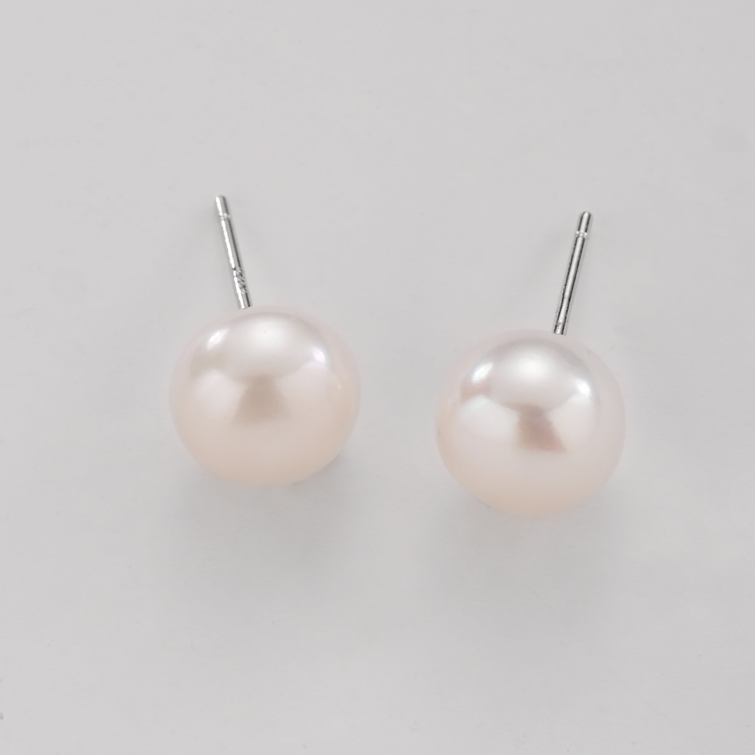 Pendientes de perlas de agua dulce