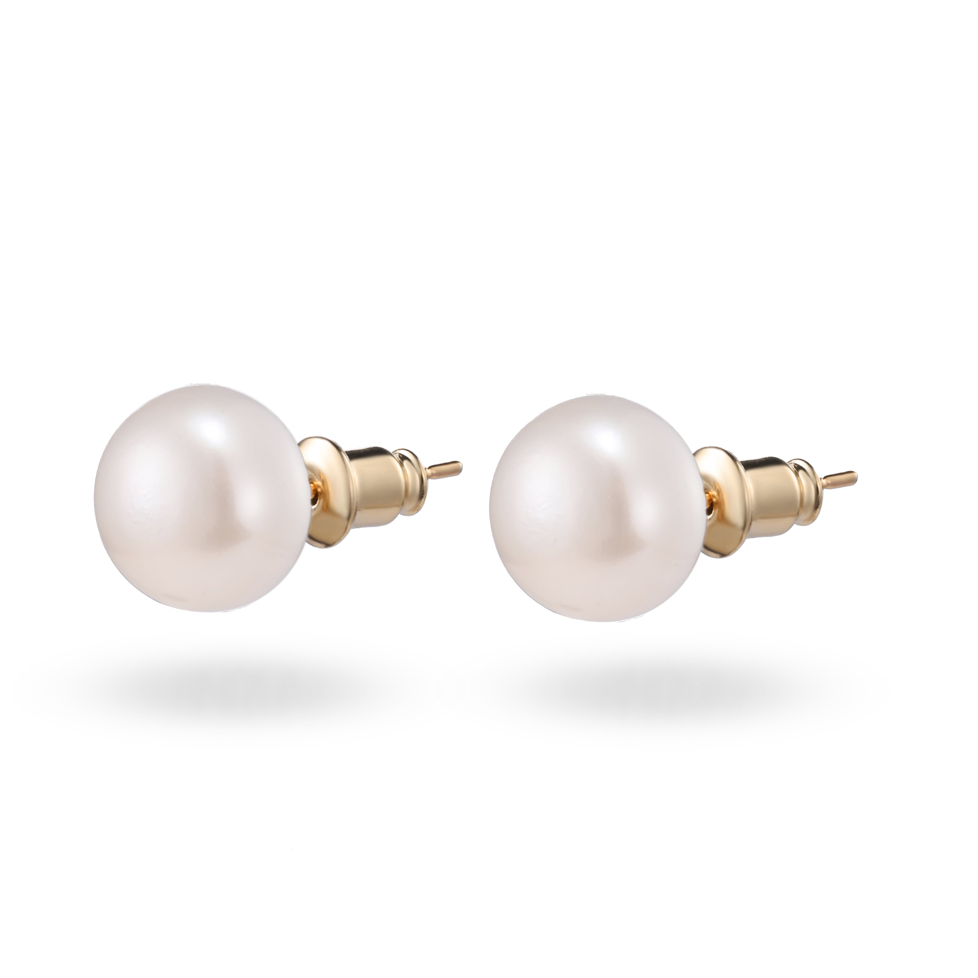 Pendientes de perlas de agua dulce