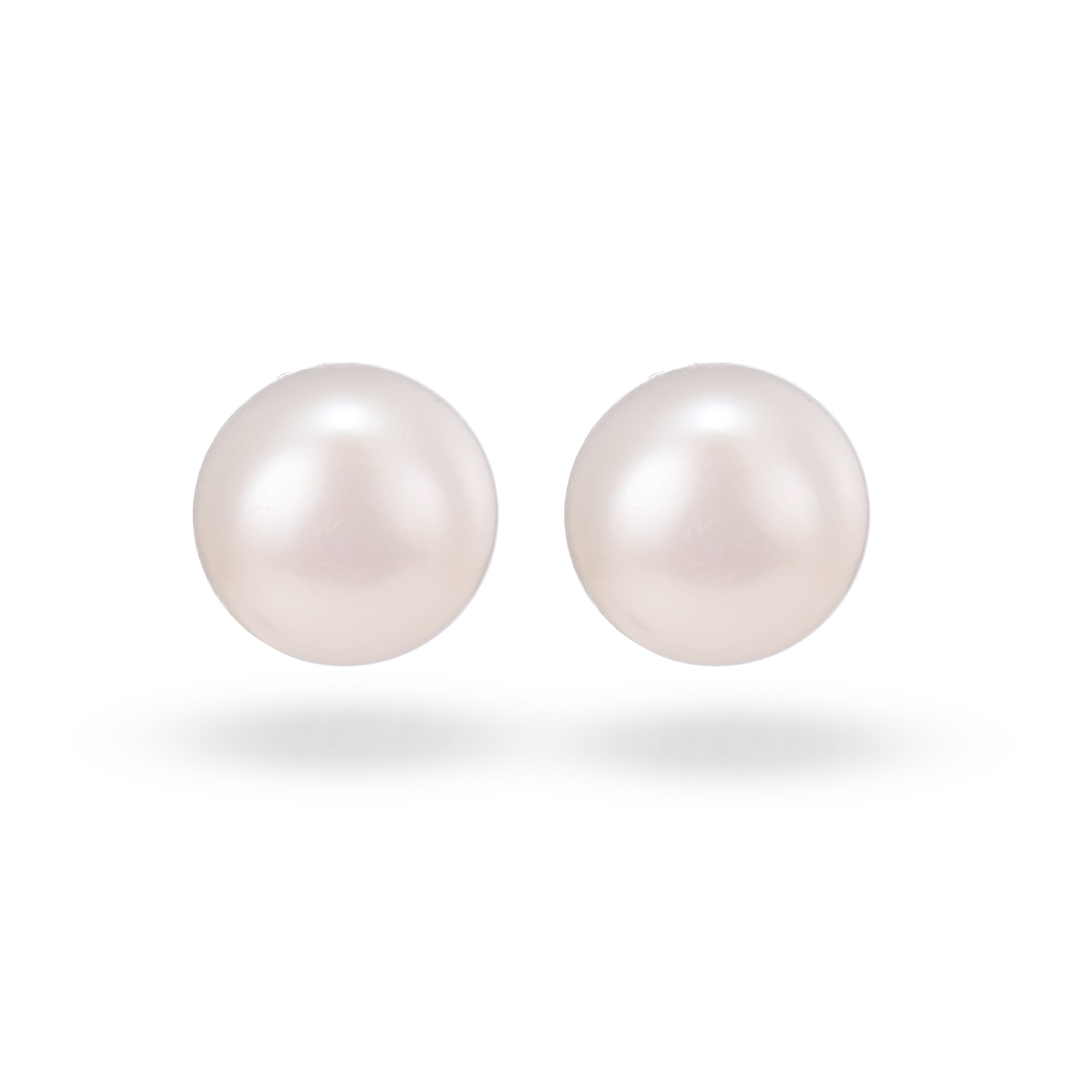 Pendientes de perlas de agua dulce