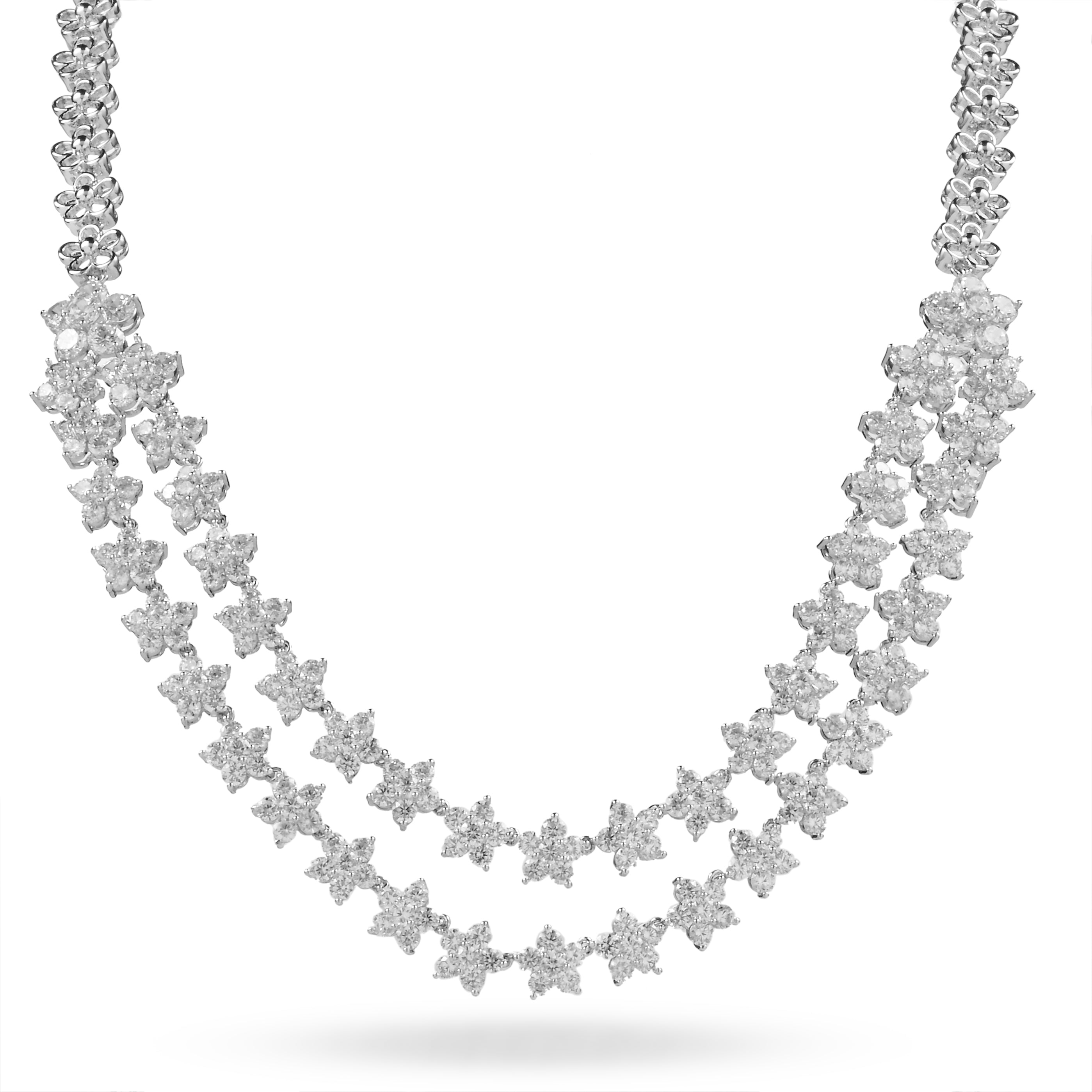 Collar en capas Radiant Blossom