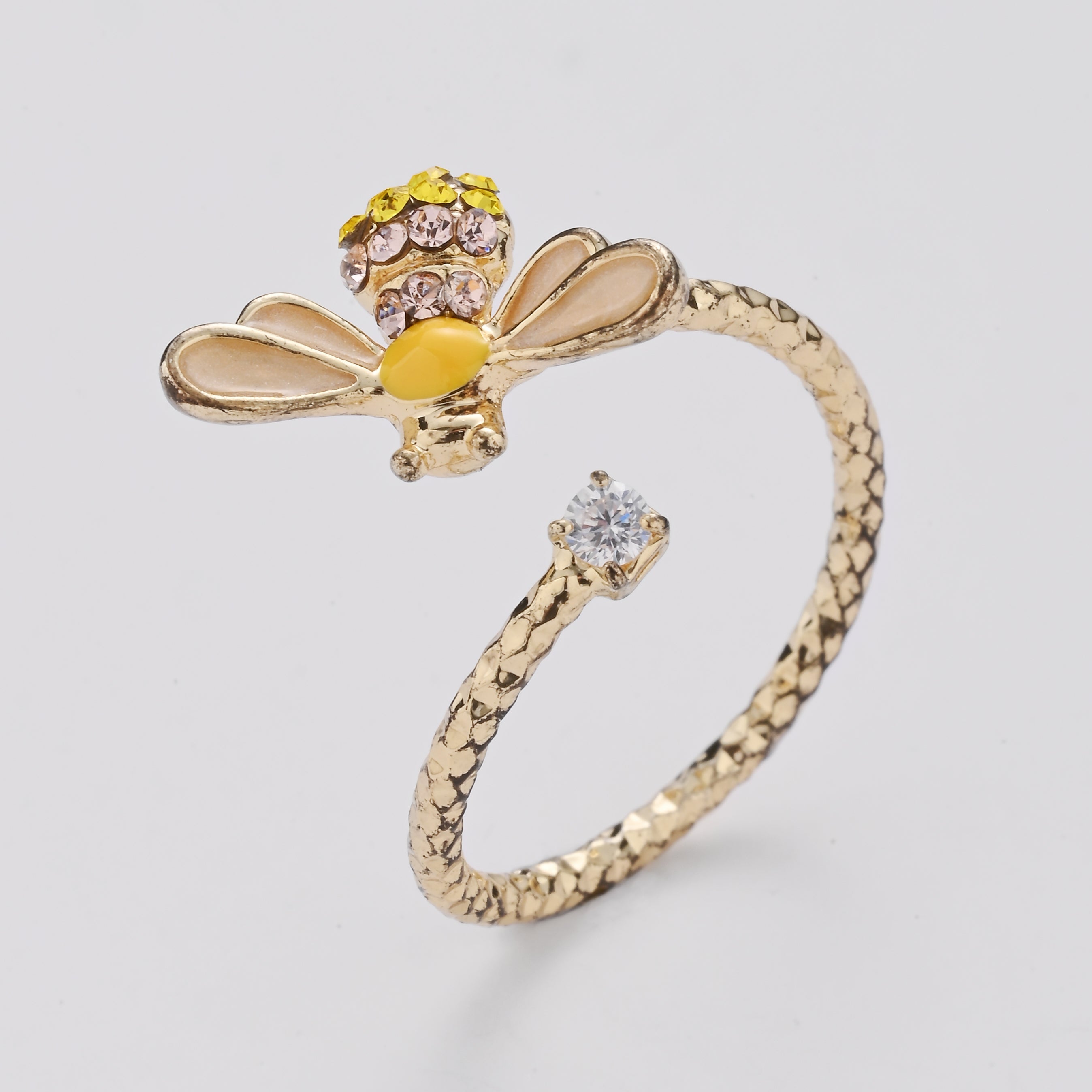 Honeybee Treasure Ring