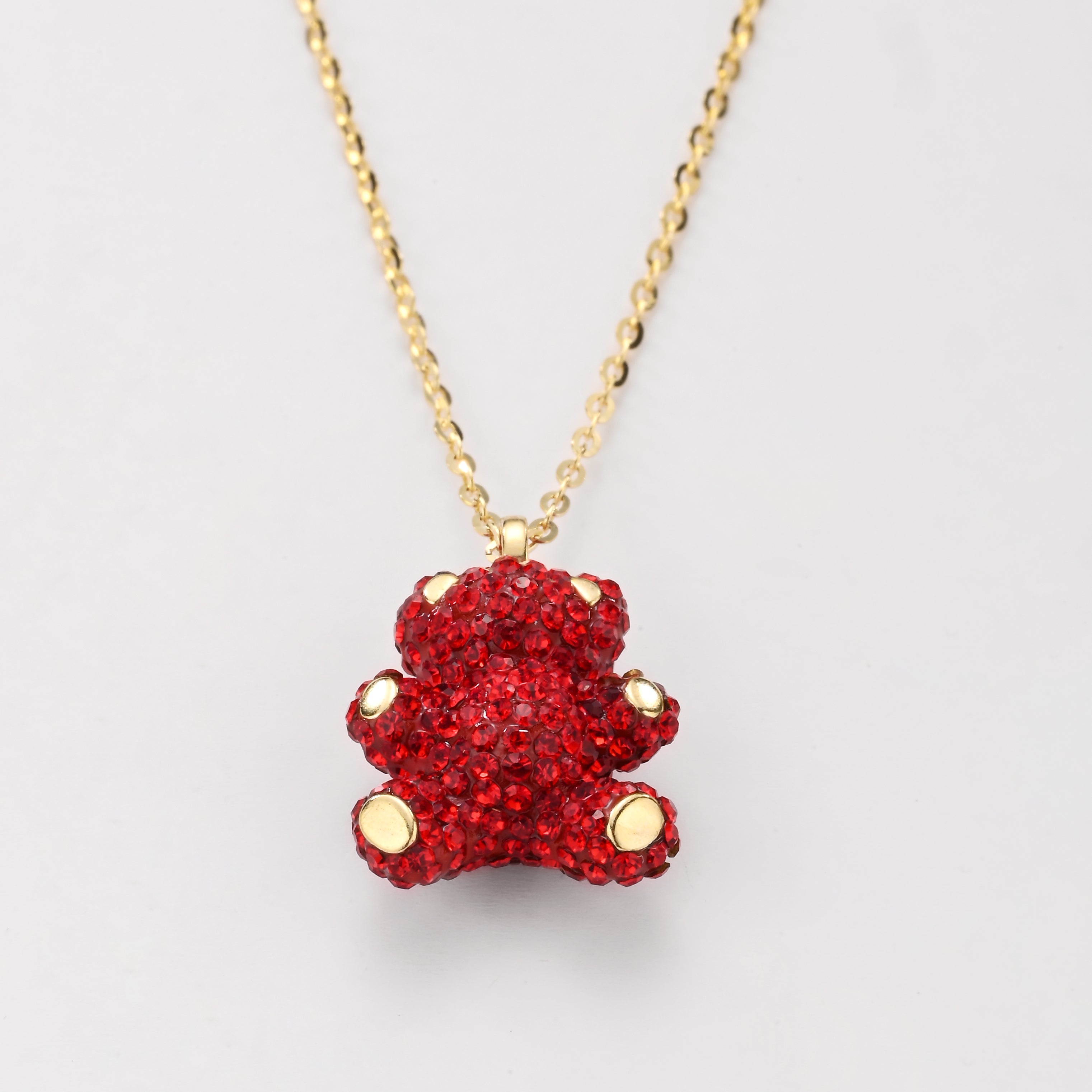 Collar de oso del tesoro centelleante