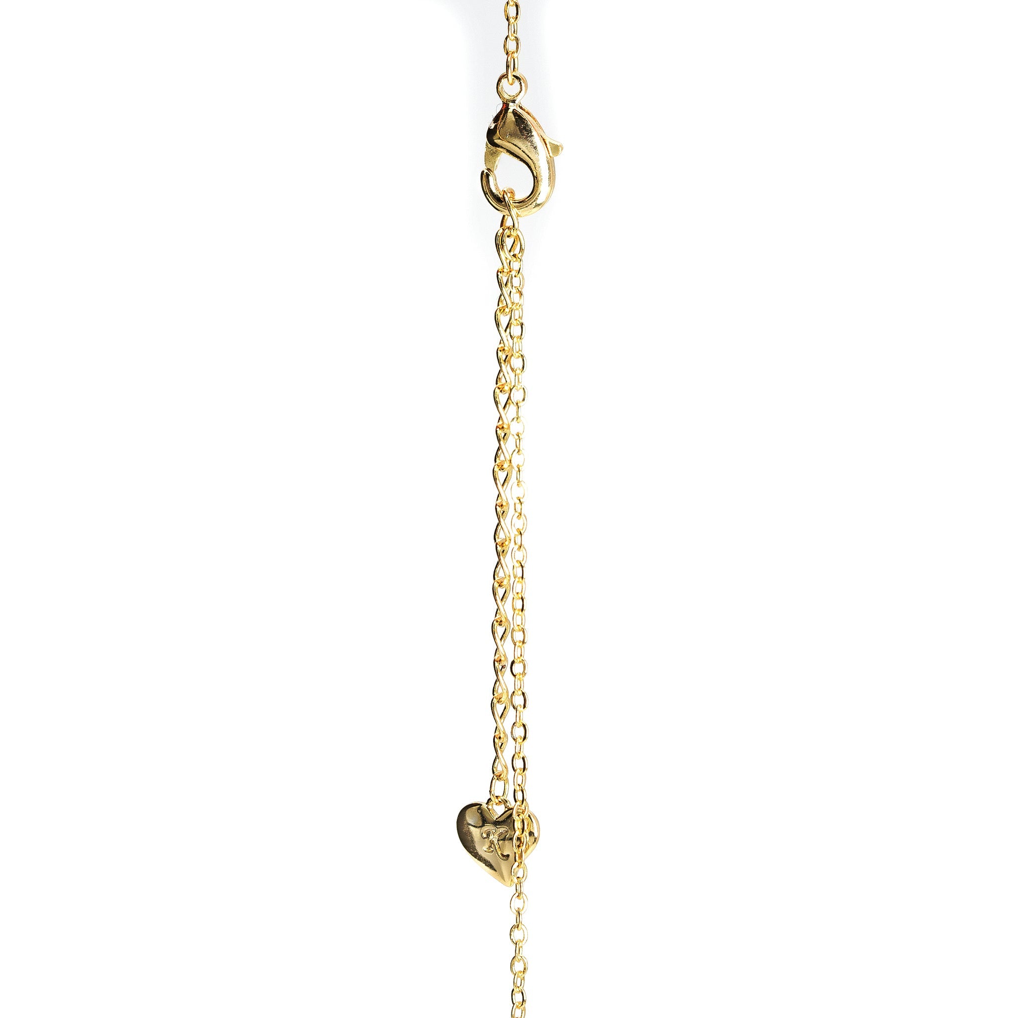 Collar de oso dulce con doble amor