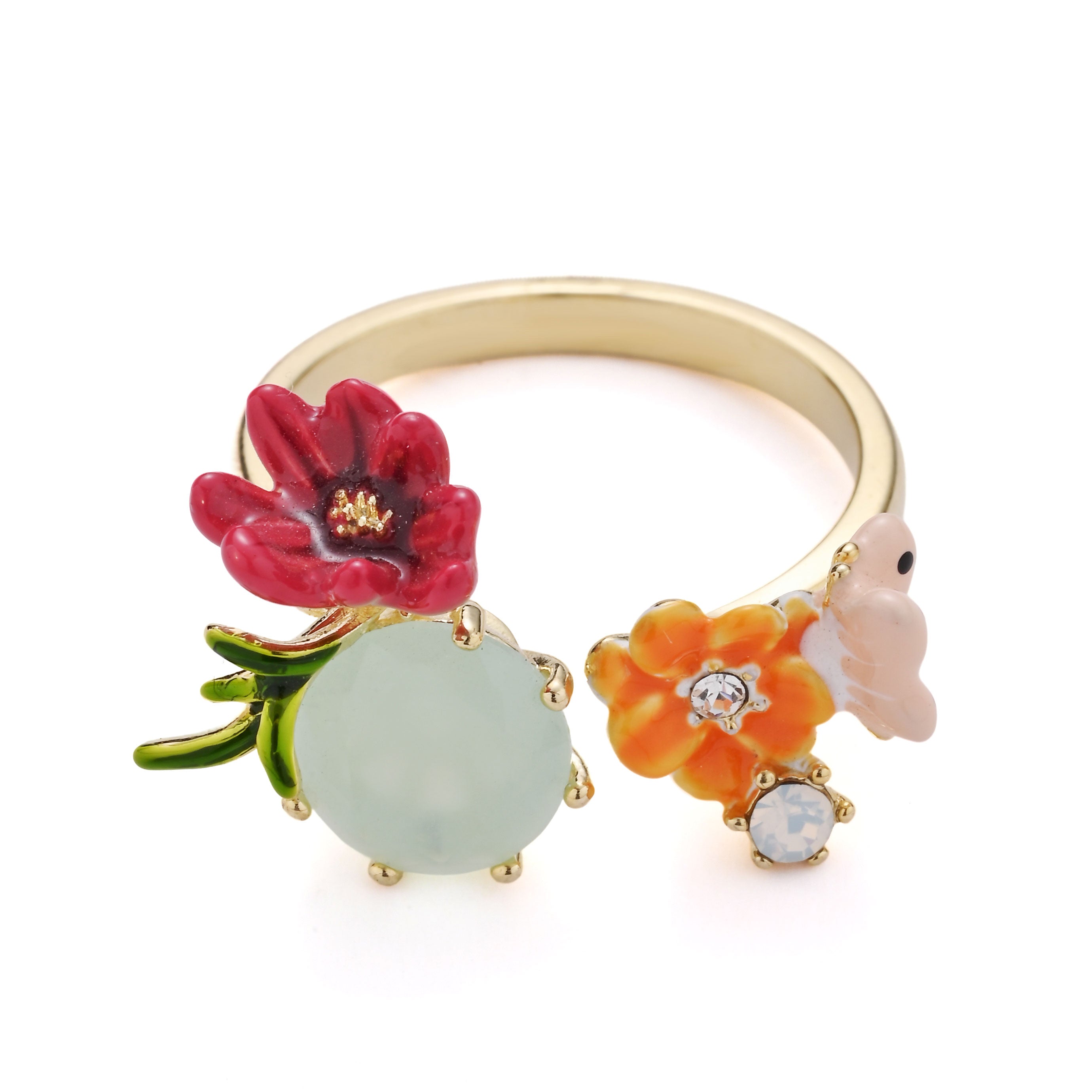 Anillo de racimo de jardín floreciente